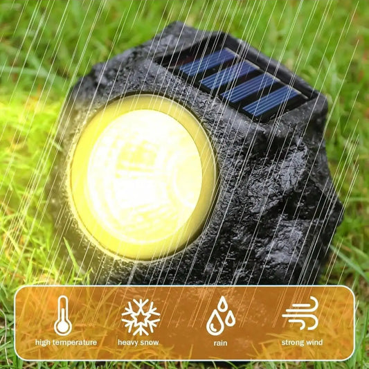LED Simulation Stone Solar Light Outdoor Garden Spotlights Lights Landscape Decoration Waterproof Solar Lawn Lamps
