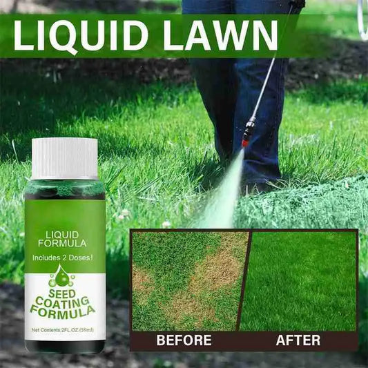Garden Hydro Mousse Liquid Green Grass Lawn Spray Turf Seed Growthboosting Garden Care Tool Damaged Lawn Repair Liquid Accessory