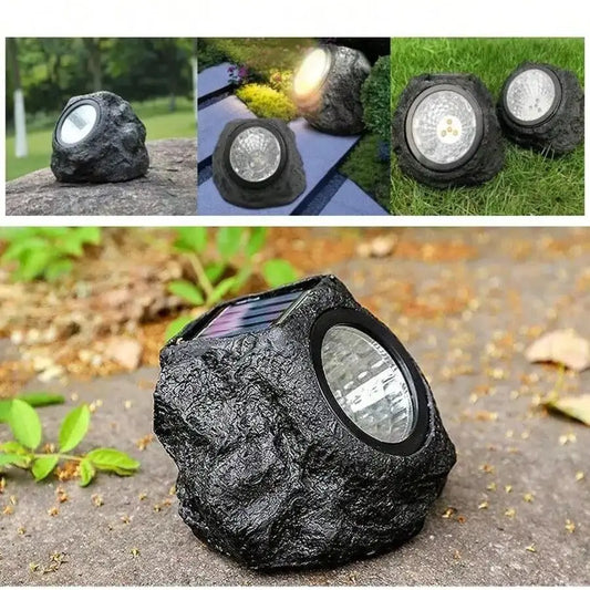 LED Simulation Stone Solar Light Outdoor Garden Spotlights Lights Landscape Decoration Waterproof Solar Lawn Lamps