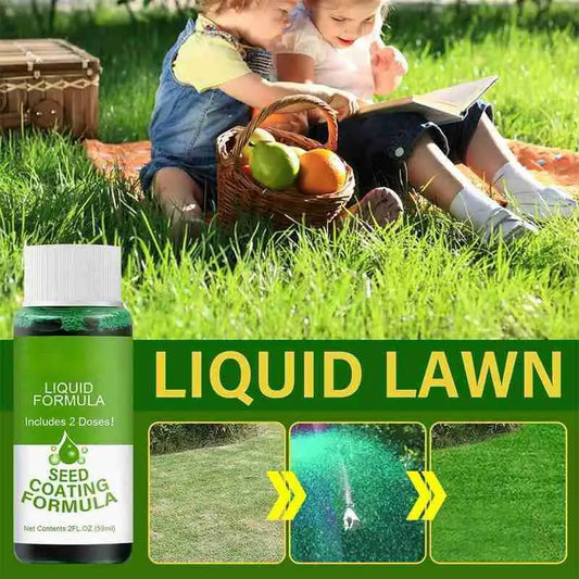 Garden Hydro Mousse Liquid Green Grass Lawn Spray Turf Seed Growthboosting Garden Care Tool Damaged Lawn Repair Liquid Accessory
