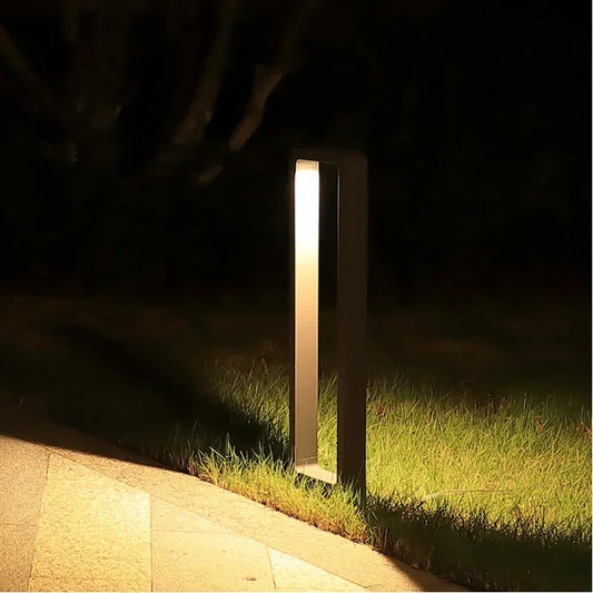 Garden Light LED Lawn lamps Outdoor Waterproof Modern Aluminum Square Lamp for Garden Lawn Gate Park Landscape Decoration