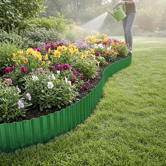 Boulevard and Garden Fences, Plastic Garden Edges, Courtyard and Tree-encircled Boundaries, Corrugated Garden Edges, Lawns